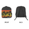 Tropical Sunset Kid's Backpack - Approval
