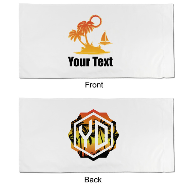 Tropical Sunset King Pillow Case - APPROVAL (partial print)