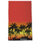 Tropical Sunset Kitchen Towel - Poly Cotton - Full Front