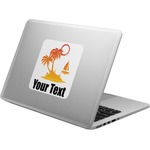 Tropical Sunset Laptop Decal (Personalized)