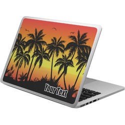 Tropical Sunset Laptop Skin - Custom Sized (Personalized)