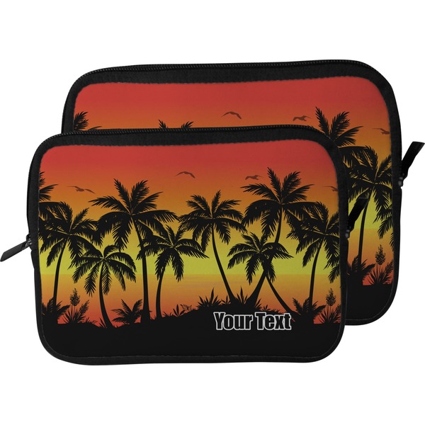 Tropical Sunset Laptop Sleeve (Size Comparison)