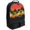 Tropical Sunset Backpacks - Black (Personalized)