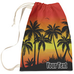 Tropical Sunset Laundry Bag - Large (Personalized)