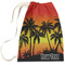 Tropical Sunset Laundry Bag (Personalized)