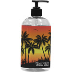 Tropical Sunset Plastic Soap / Lotion Dispenser (Personalized)