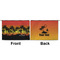 Tropical Sunset Large Zipper Pouch Approval (Front and Back)