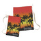 Tropical Sunset Laundry Bag - Both Bags