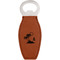 Tropical Sunset Leatherette Bottle Opener - Double Sided