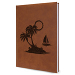 Tropical Sunset Leatherette Journal - Large - Single Sided