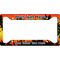 Tropical Sunset License Plate Frame - Style A