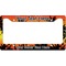 Tropical Sunset License Plate Frame Wide