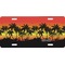 Tropical Sunset License Plate