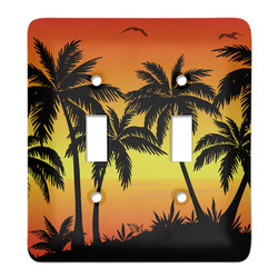Tropical Sunset Light Switch Cover (2 Toggle Plate)