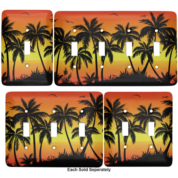 Tropical Sunset Light Switch Covers all sizes