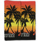 Tropical Sunset Linen Placemat - Folded Half (double sided)