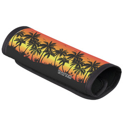 Tropical Sunset Luggage Handle Cover (Personalized)