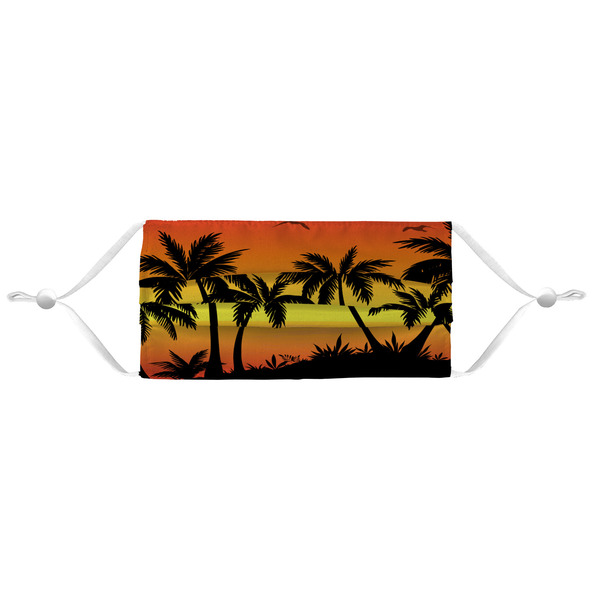 Tropical Sunset Mask - Pleated (new) APPROVAL