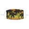 Tropical Sunset Mask1 Adult Small