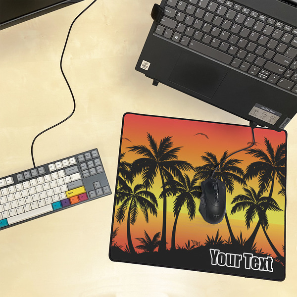 Tropical Sunset Medium Gaming Mats - LIFESTYLE