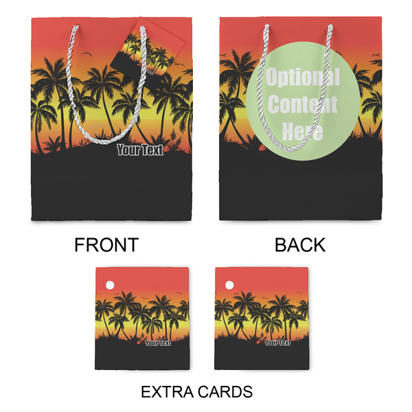 Tropical Sunset Medium Gift Bag - Approval