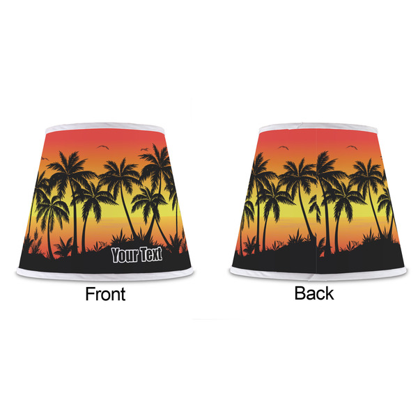 Tropical Sunset Poly Film Empire Lampshade - Approval