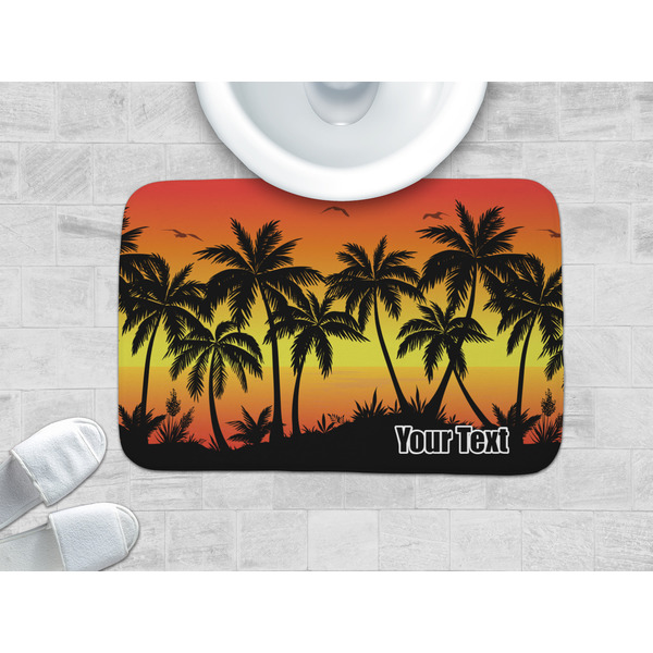 Tropical Sunset Memory Foam Bath Mat - LIFESTYLE 34x21