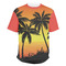 Tropical Sunset Men's Crew T-Shirt