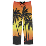 Tropical Sunset Mens Pajama Pants - S