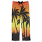 Tropical Sunset Mens Pajama Pants - S