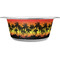 Tropical Sunset Stainless Steel Dog Bowl - Large (Personalized)