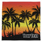 Tropical Sunset Microfiber Dish Rag - APPROVAL