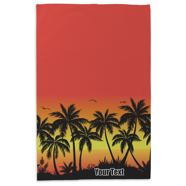 Tropical Sunset Microfiber Dish Towel - APPROVAL