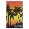 Tropical Sunset Microfiber Golf Towel (Personalized)