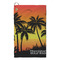 Tropical Sunset Microfiber Golf Towels - Small - FRONT