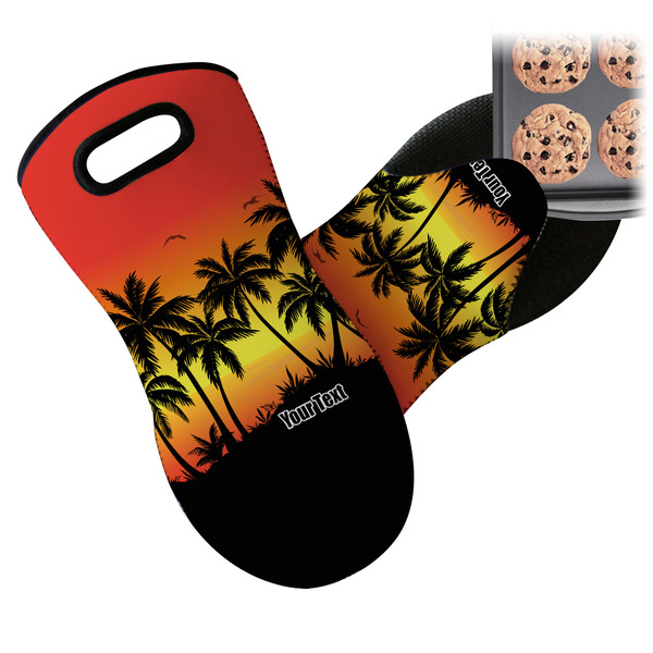 Tropical Sunset Neoprene Oven Mitt