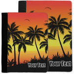 Tropical Sunset Notebook Padfolio w/ Name or Text