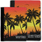 Tropical Sunset Notebook Padfolio - MAIN