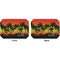 Tropical Sunset Octagon Placemat - Double Print Front and Back