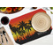 Tropical Sunset Octagon Placemat - Single front (LIFESTYLE) Flatlay