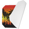 Tropical Sunset Octagon Placemat - Single front (folded)