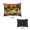 Tropical Sunset Outdoor Dog Beds - Small - APPROVAL