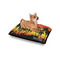 Tropical Sunset Outdoor Dog Beds - Small - IN CONTEXT