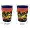 Tropical Sunset Party Cup Sleeves - without bottom - Approval