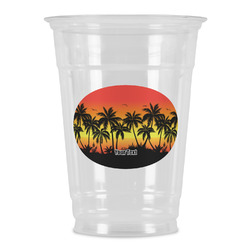 Tropical Sunset Party Cups - 16oz (Personalized)