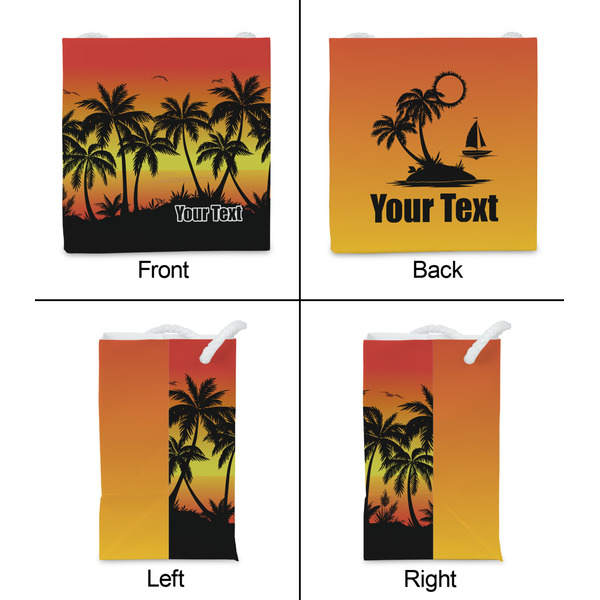 Tropical Sunset Party Favor Gift Bag - Matte - Approval
