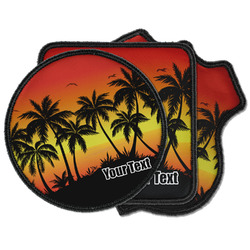 Tropical Sunset Iron on Patches (Personalized)