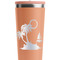 Tropical Sunset Peach RTIC Everyday Tumbler - 28 oz. - Close Up