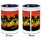 Tropical Sunset Pencil Holder - Blue - approval