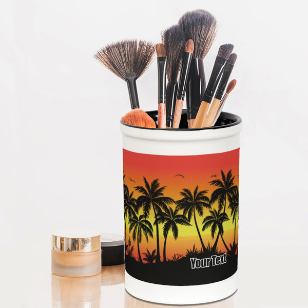 Tropical Sunset Pencil Holder - LIFESTYLE makeup